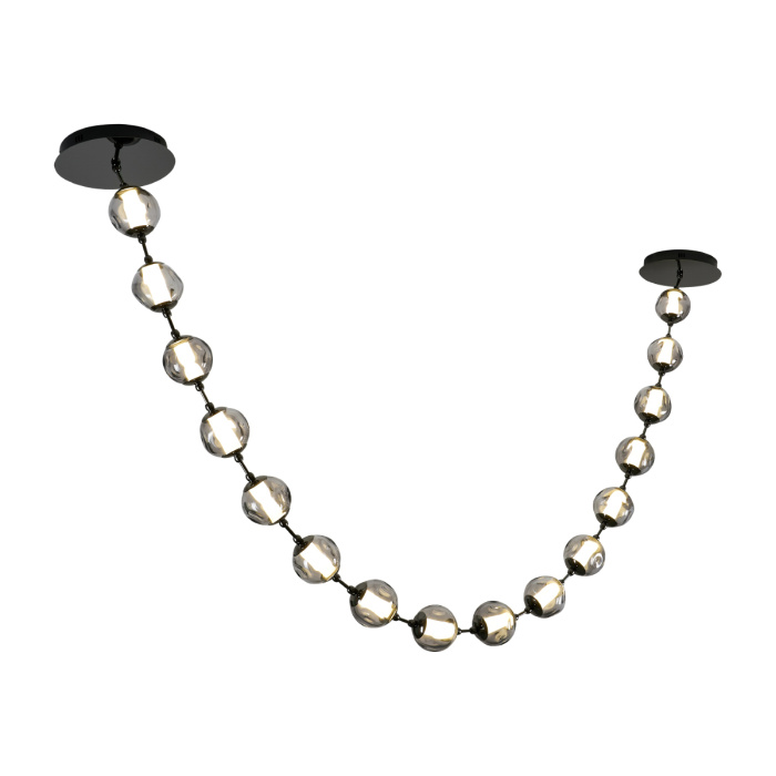 Подвесной светильник Delight Collection OD2437 OD2437A-16 pearl black/smoke