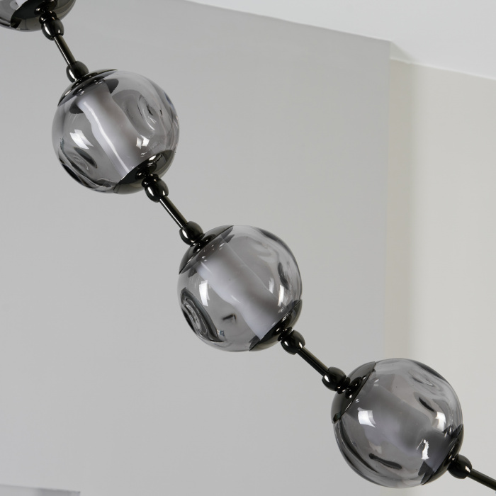 Подвесной светильник Delight Collection OD2437 OD2437A-16 pearl black/smoke