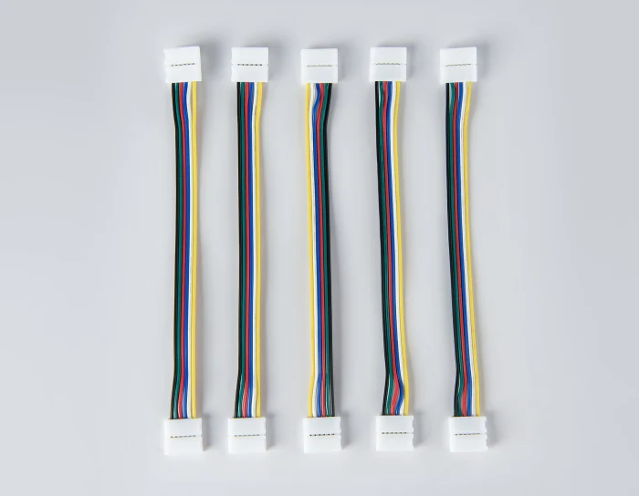 Соединитель гибкий двухсторонний для светодиодной ленты 5050 12/24V (6 конт.) 150 мм GS7851 (5шт) Ambrella light GS7851