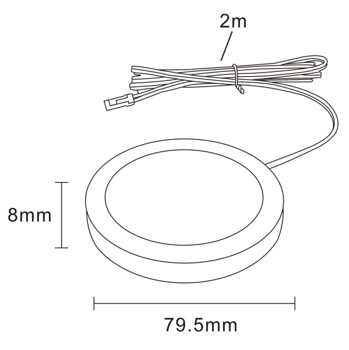 Накладной мебельный светильник Lightstar Mobiled 036540