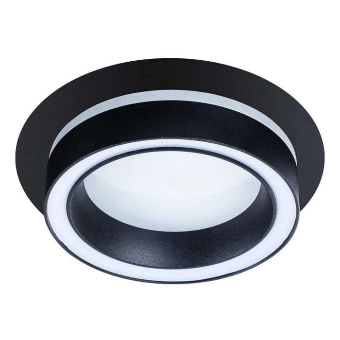 Светильник точечный встраиваемый со сменной лампой Arte Lamp ATIK A4513PL-1BK