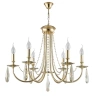 Люстра Crystal Lux VICTORIA SP6 GOLD/AMBER