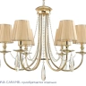 Люстра Crystal Lux VICTORIA SP6 GOLD/AMBER