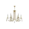 Люстра Crystal Lux VICTORIA SP6 GOLD/AMBER
