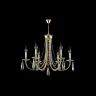 Люстра Crystal Lux VICTORIA SP6 GOLD/AMBER