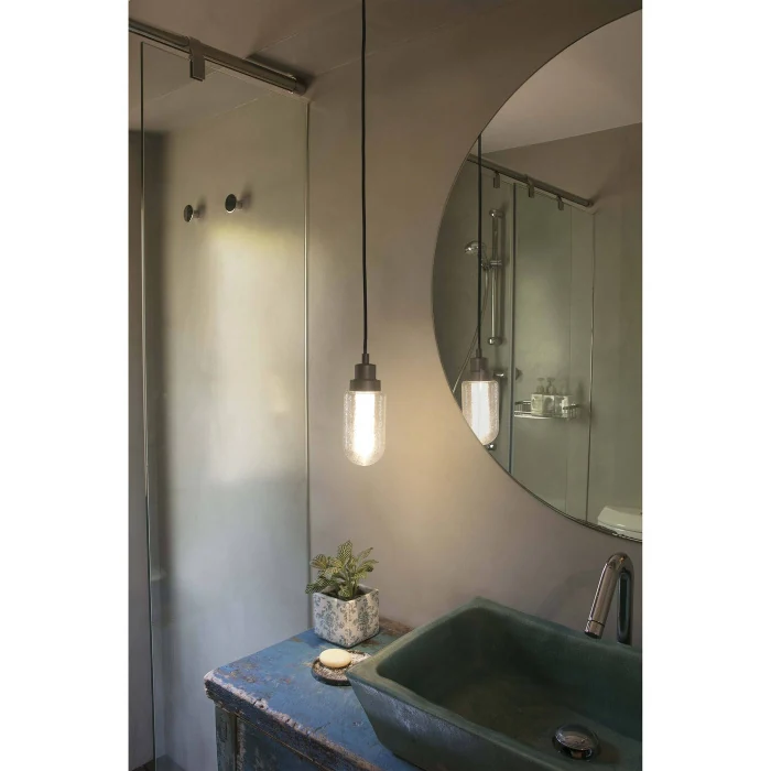 Подвесной светильник BRUME LED Metallic grey pendant lamp