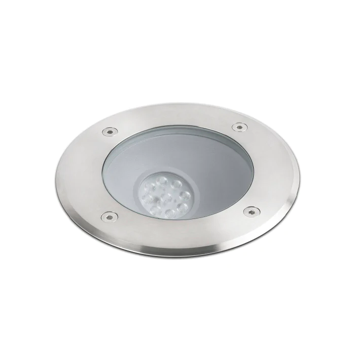 Встраиваемый светильник SALT LED Asymmetric inox recessed lamp
