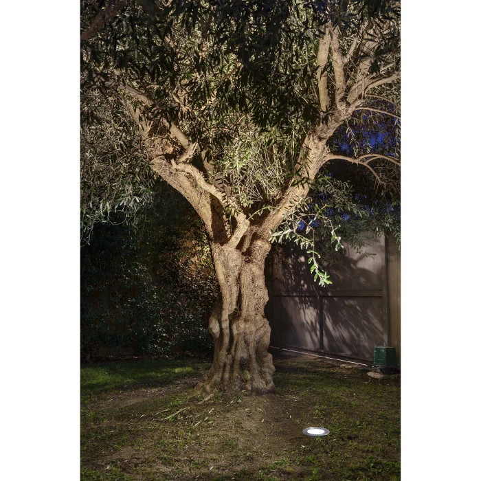 Встраиваемый светильник SALT LED Asymmetric inox recessed lamp