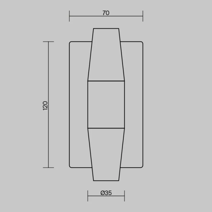 Бра Maytoni MOD401WL-L6BS3K