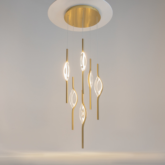 Подвесная люстра Maytoni Foresight MOD347PL-L48BS3K