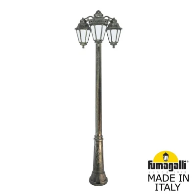 Садово-парковый светильник Fumagalli RICU BISSO/ANNA 3L DN E22.157.S30.BYE27DN
