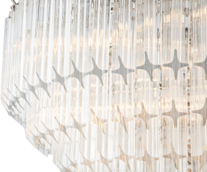 Подвесная люстра iLamp Manhattan 051D-6 Nickel