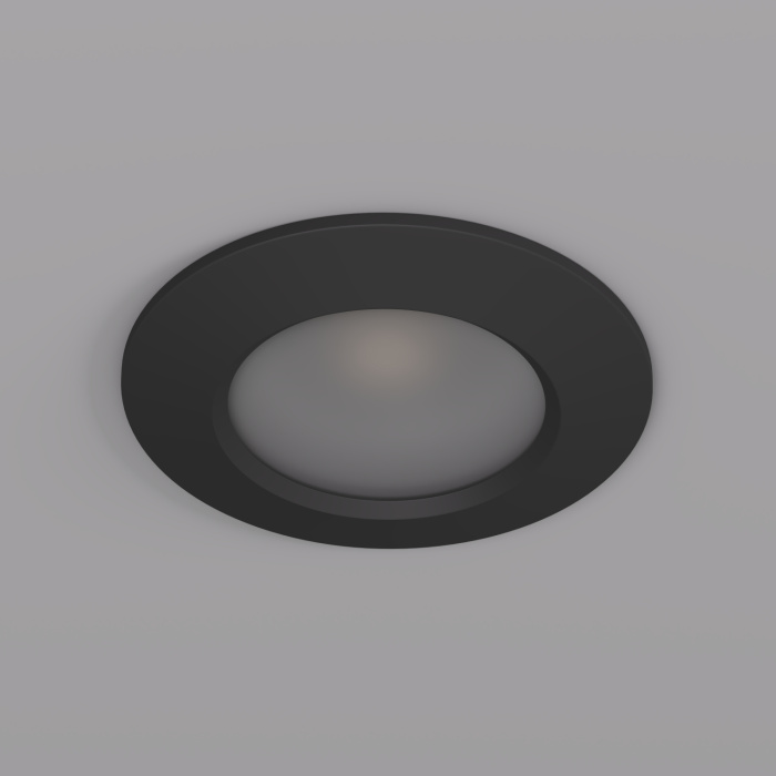 Влагозащищенный светильник Denkirs FACET DK3016-BK