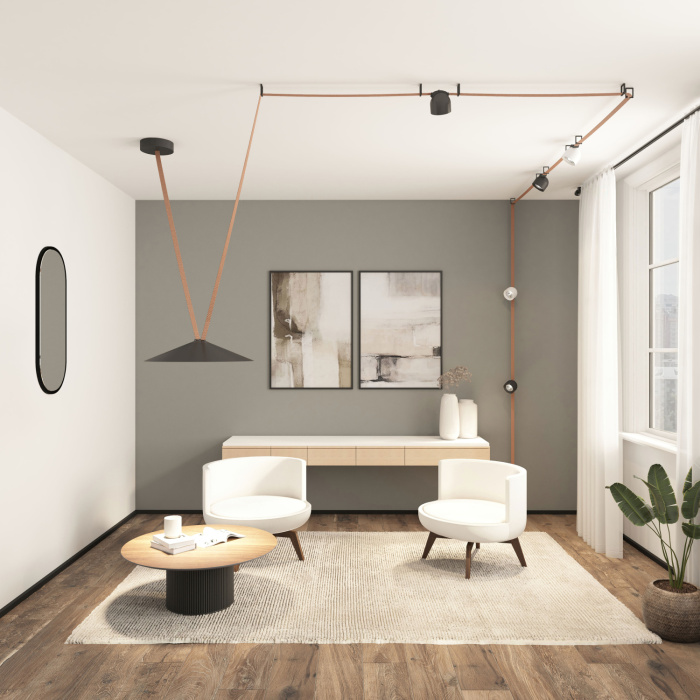 Светильник на шине Denkirs BELTY SPOT DK5540-BK