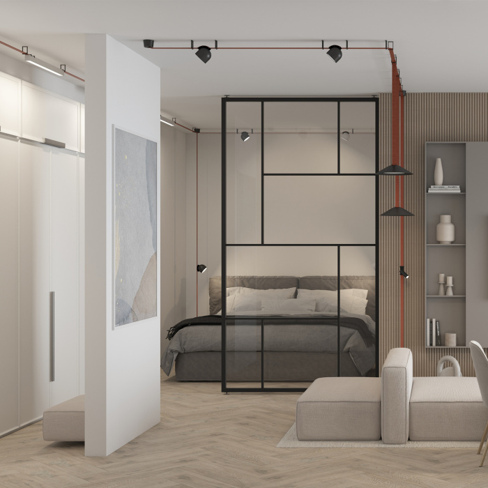 Светильник на шине Denkirs BELTY SPOT DK5540-BK