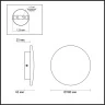 Настенный светильник Odeon Light Eclissi 3871/12WLU