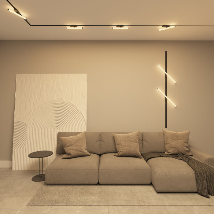 Светильник на шине Denkirs Strom DK6438-BK