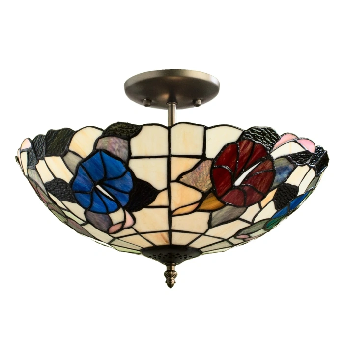 Потолочная люстра Arte Lamp Tiffany A3165PL-2BG