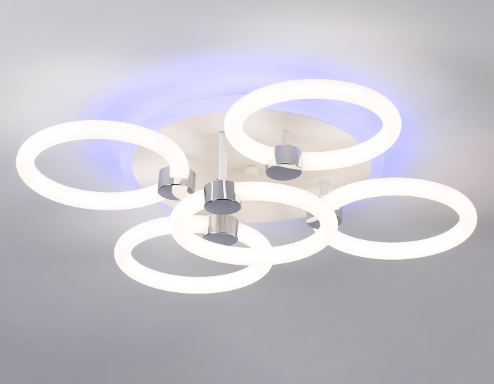 Светодиодный потолочный светильник с подсветкой Ambrella light FA3841