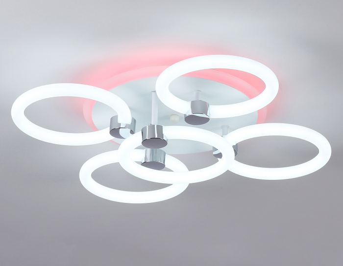 Светодиодный потолочный светильник с подсветкой Ambrella light FA3841