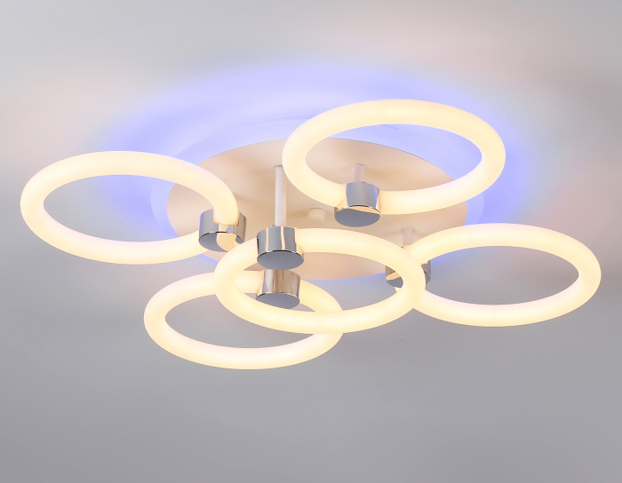 Светодиодный потолочный светильник с подсветкой Ambrella light FA3841