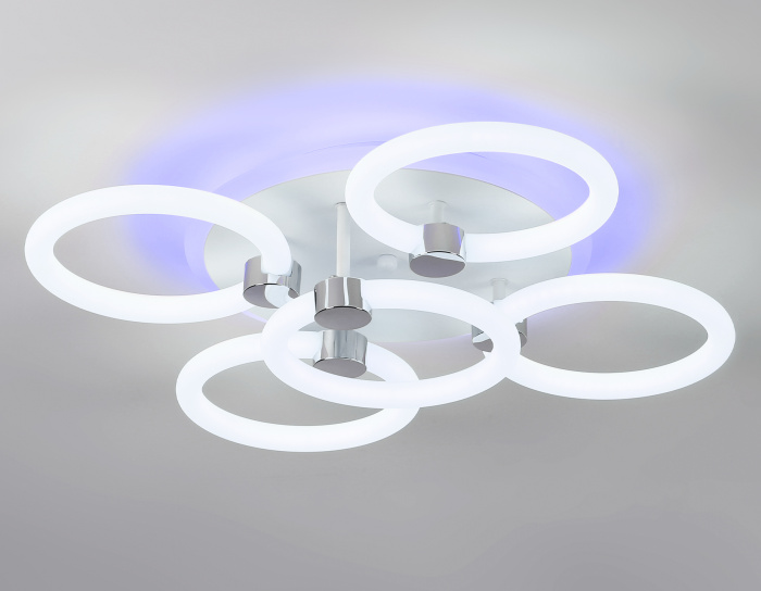 Светодиодный потолочный светильник с подсветкой Ambrella light FA3841