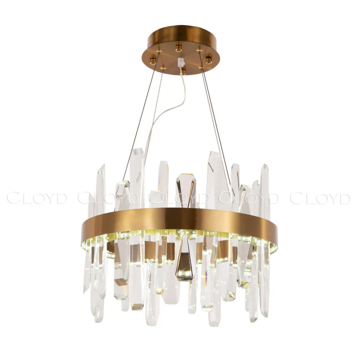 Люстра Cloyd SANCTUM C1 / Ø40 см - латунь (арт.10742)