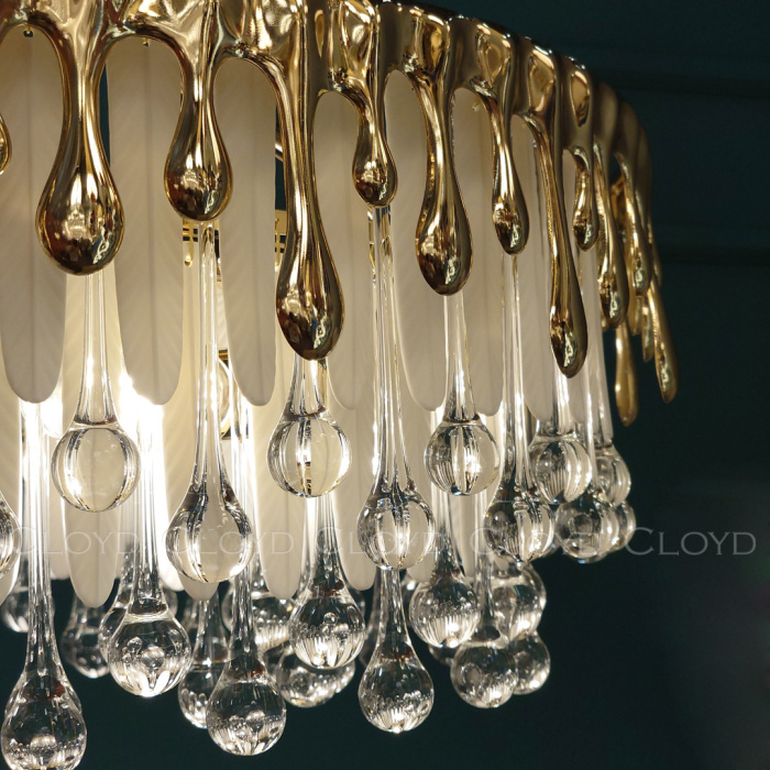 Люстра Cloyd CAPULETTI C8 / Ø60 см - золото (арт.11207)