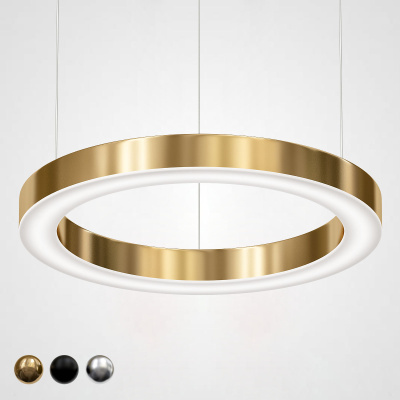 Люстра Light Ring Horizontal D60 Золото ImperiumLoft