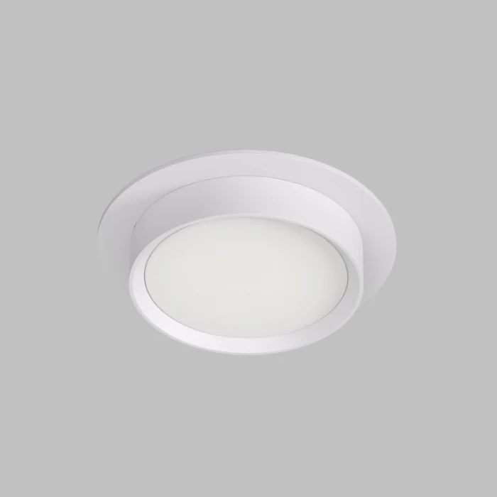 Точечный встраиваемый светильник FLAT DK2090-WH