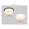 Встраиваемый точечный светильник MR16 Ambrella light TN1303