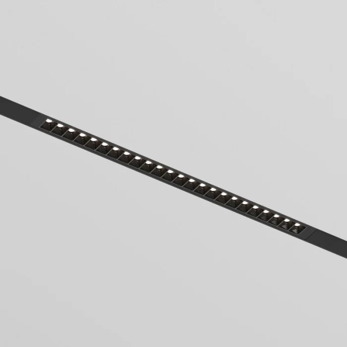 Трековый линейный светильник SIMPLE GRILL DK8202-BK