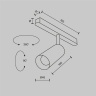 Трековый светильник Maytoni Focus LED TR032-4-5W3K-M-DS-BW