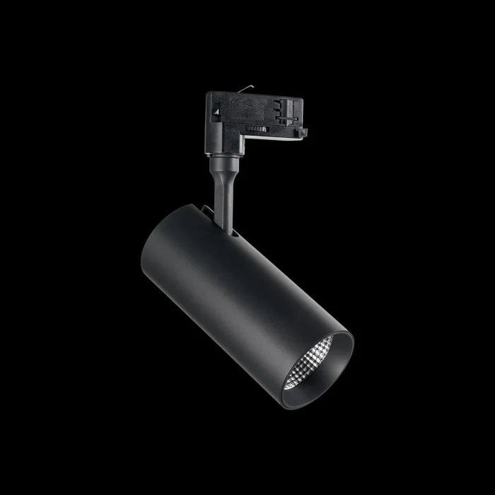 Трековый светодиодный светильник Ideal Lux Smile 30W Cri80 36 4000K Black 189901
