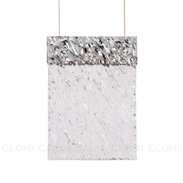 Подвесной светильник Cloyd ESCOBAR P1 / выс. 23 см - хром (арт.10718)