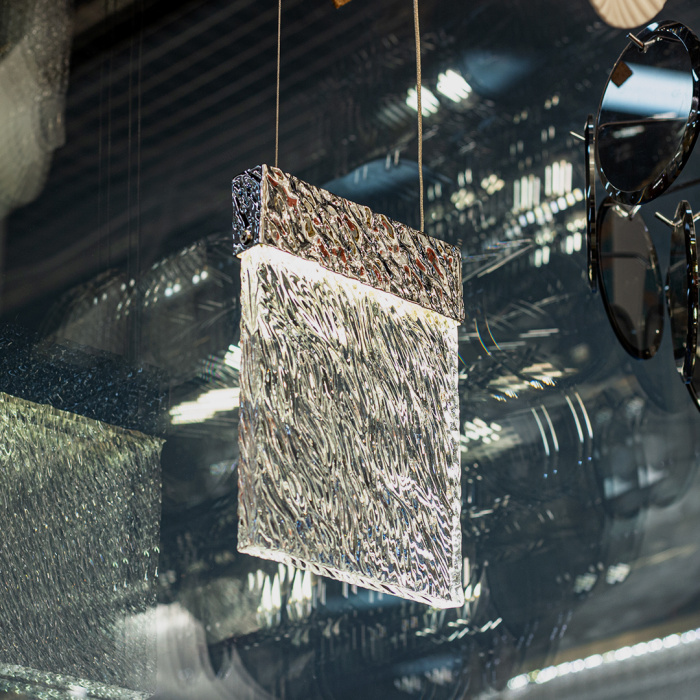 Подвесной светильник Cloyd ESCOBAR P1 / выс. 23 см - хром (арт.10718)