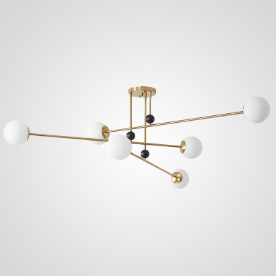 Потолочная люстра JESI Gold ImperiumLoft