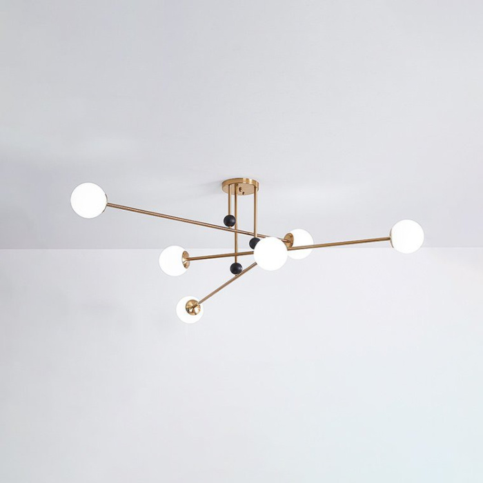 Потолочная люстра JESI Gold ImperiumLoft