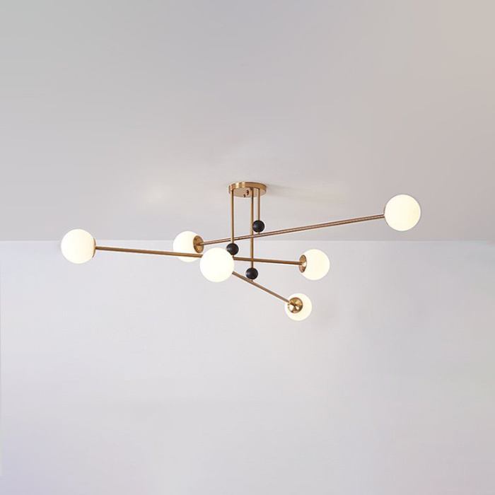 Потолочная люстра JESI Gold ImperiumLoft