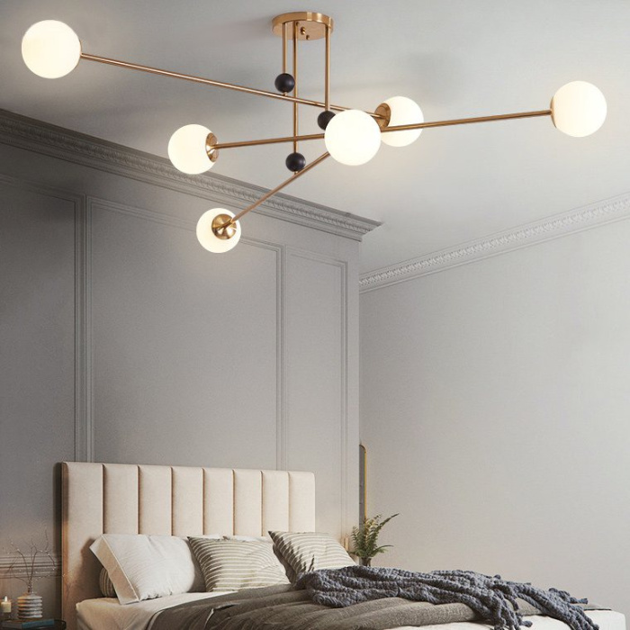 Потолочная люстра JESI Gold ImperiumLoft