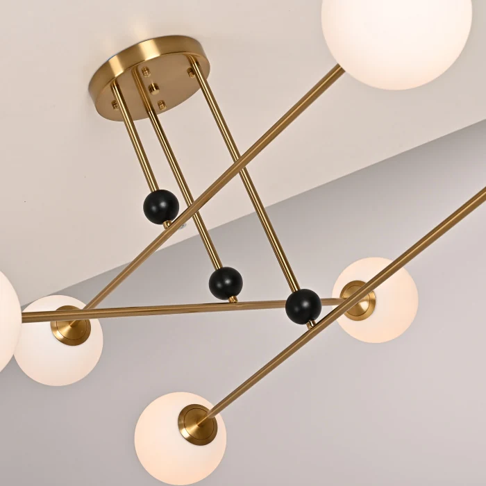 Потолочная люстра JESI Gold ImperiumLoft