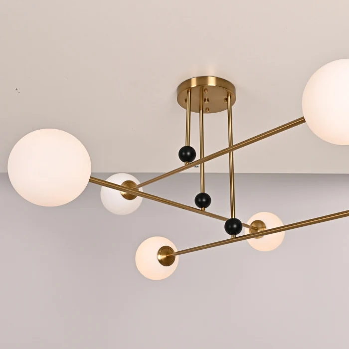 Потолочная люстра JESI Gold ImperiumLoft