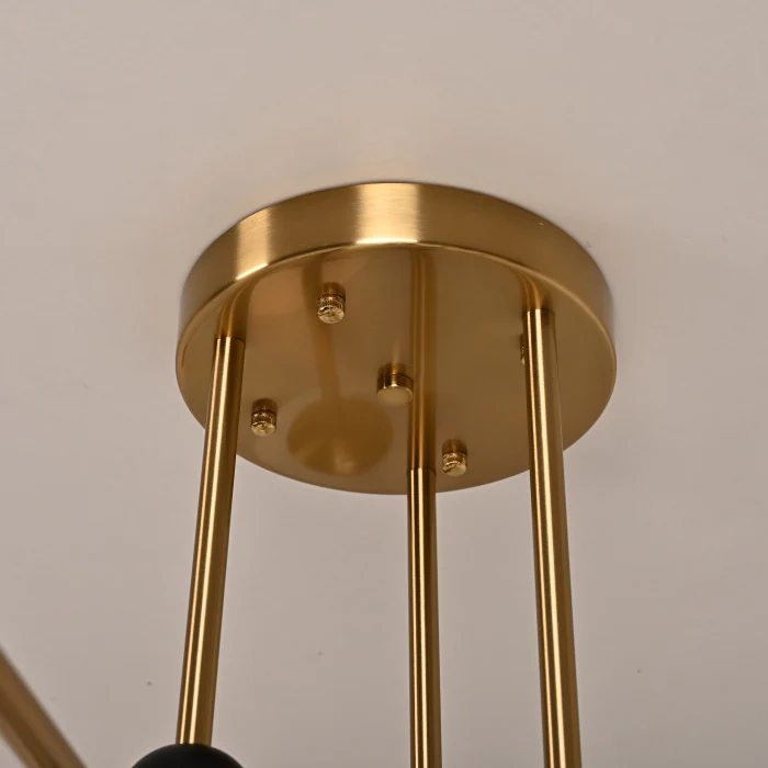 Потолочная люстра JESI Gold ImperiumLoft