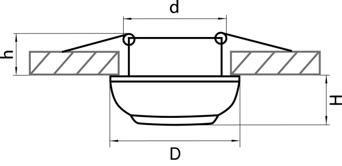 Встраиваемый светильник Ocula LIGHTSTAR 11816