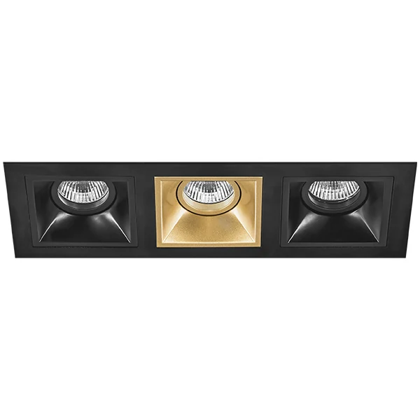 Комплект из светильников и рамки DOMINO Domino Lightstar D537070307