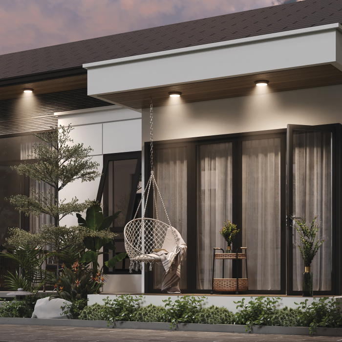 Уличный светильник URBANO LED 10W 1175LM ЧЕРНЫЙ 4000K IP65 214974