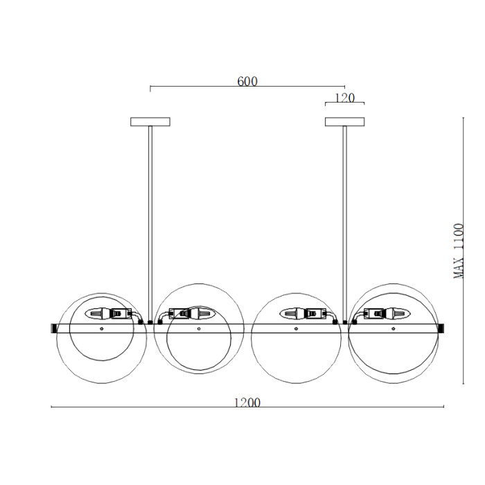 Подвесной светильник VARSEL ImperiumLoft