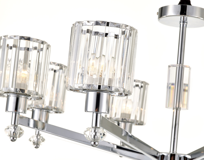 Подвесной светильник ADORN ESCADA 691/8S (Chrome)