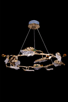 Подвесная люстра Leon Olivia LE3037/800 GD