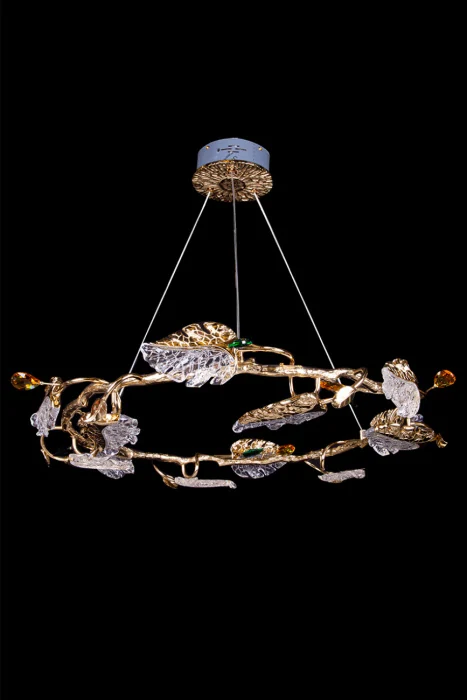 Подвесная люстра Leon Olivia LE3037/800 GD